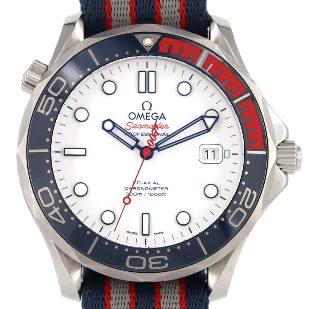 Omega Seamaster Diver 300 Commander Watch 007 LIMITED 212.32.41.20.04.001 Sta...